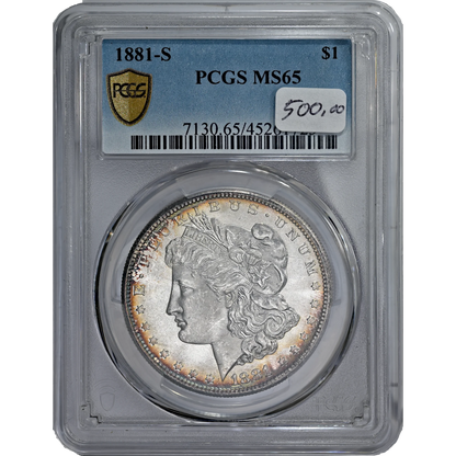 1881 S PCGS MS 65 Morgan Dollar