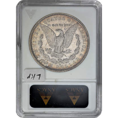1884 S AU 55 ANACS Morgan Dollar
