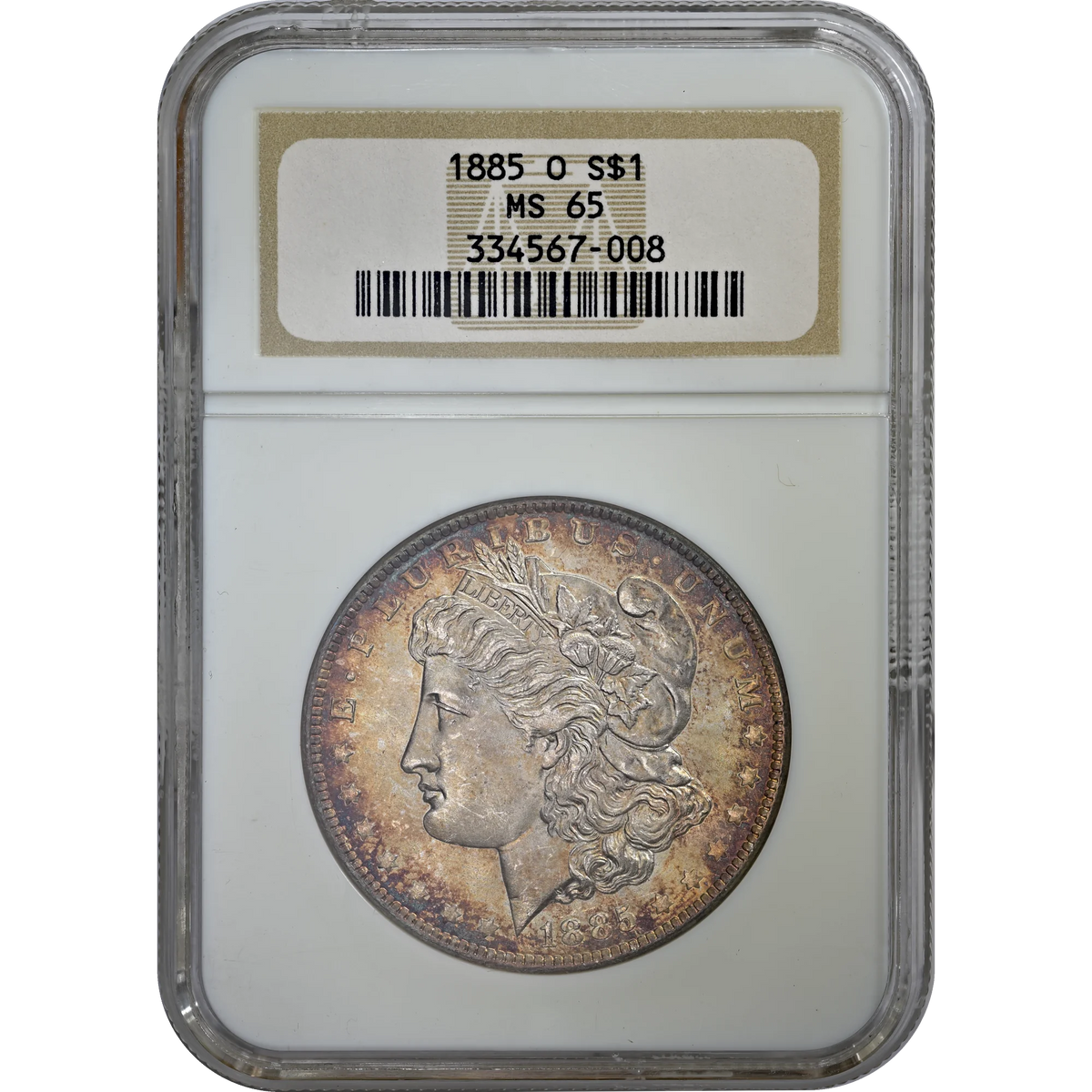 1885 O MS 65 NGC Morgan Dollar