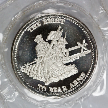 Johnson Matthey Freedoms 10 Variety Silver Rounds 1 oz .999