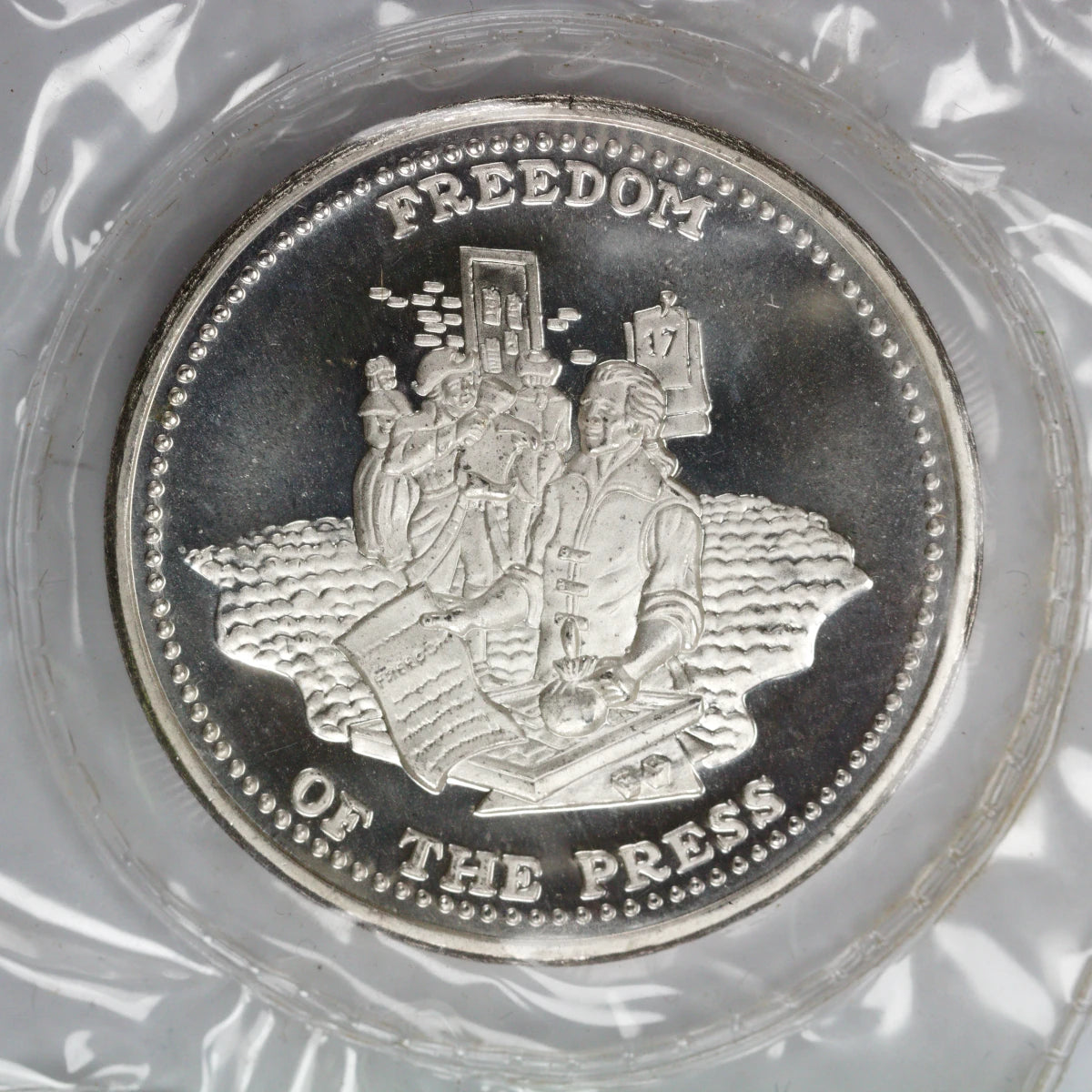 Johnson Matthey Freedoms 10 Variety Silver Rounds 1 oz .999