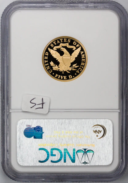 2006-S San Francisco Old Mint $5 Gold Commem Proof 69 NGC