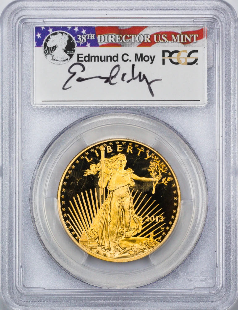 2013 W $50 Gold Eagle PCGS PR 70 DCAM FS