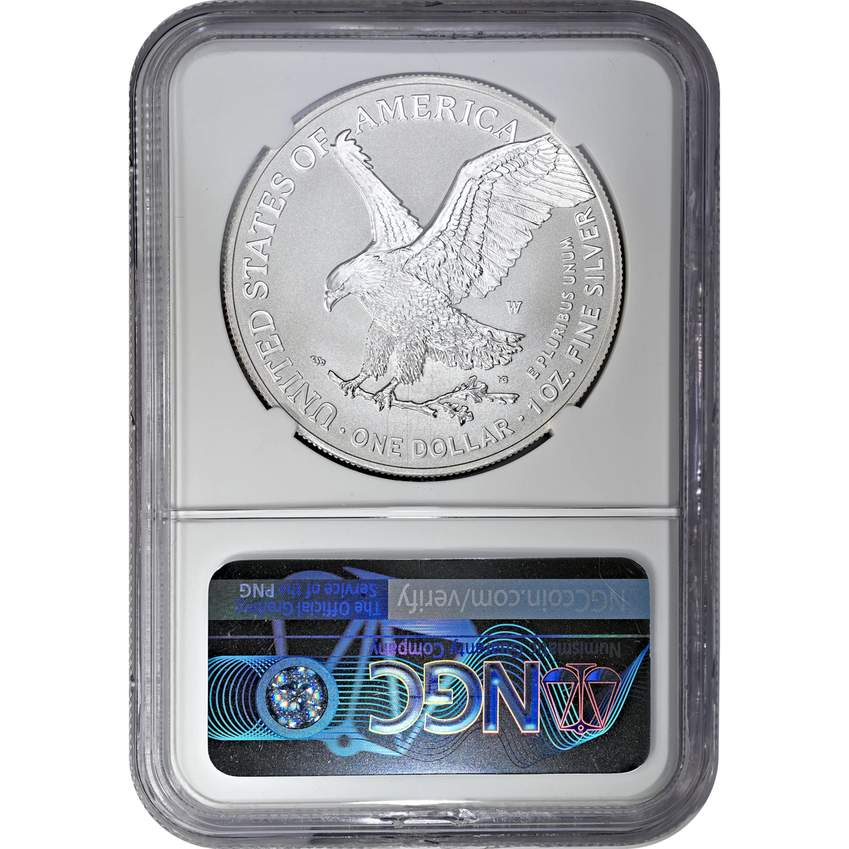2026 W $1 Enhanced Uncirculated Silver Eagle NGC MS70 LANSING SHOW RELEASES
