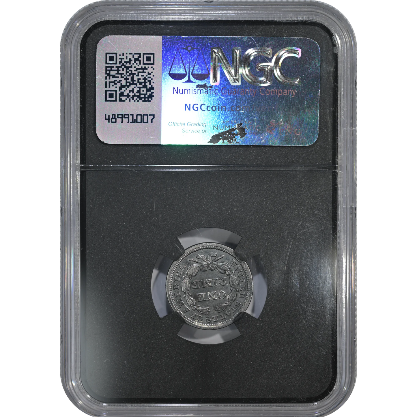 1851 Seated Liberty Dime NGC "Shipwreck Effect" S.S. Central America