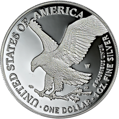 2024 W US Proof Silver Eagle w/ OGP & CoA