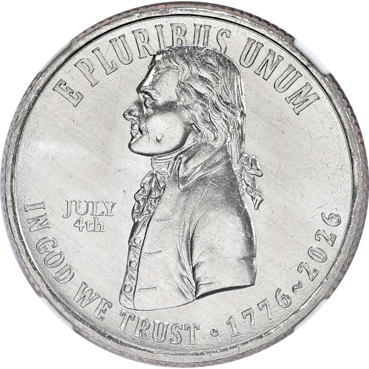 2026 US Quarter Declaration of Independence 4th July Privy Mark, NGC MS67 FDI