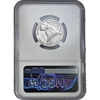 2026 US Quarter Declaration of Independence 4th July Privy Mark, NGC MS67 FDI