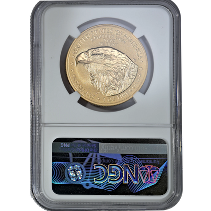 2026 W Enhanced Unc $50 US Gold Eagle 250th Liberty Bell Privy Signed By Mint Director NGC MS70 ER