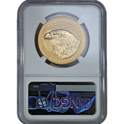 2026 W Enhanced Unc $50 American Gold Eagle 250th Liberty Bell Privy NGC MS70 ER