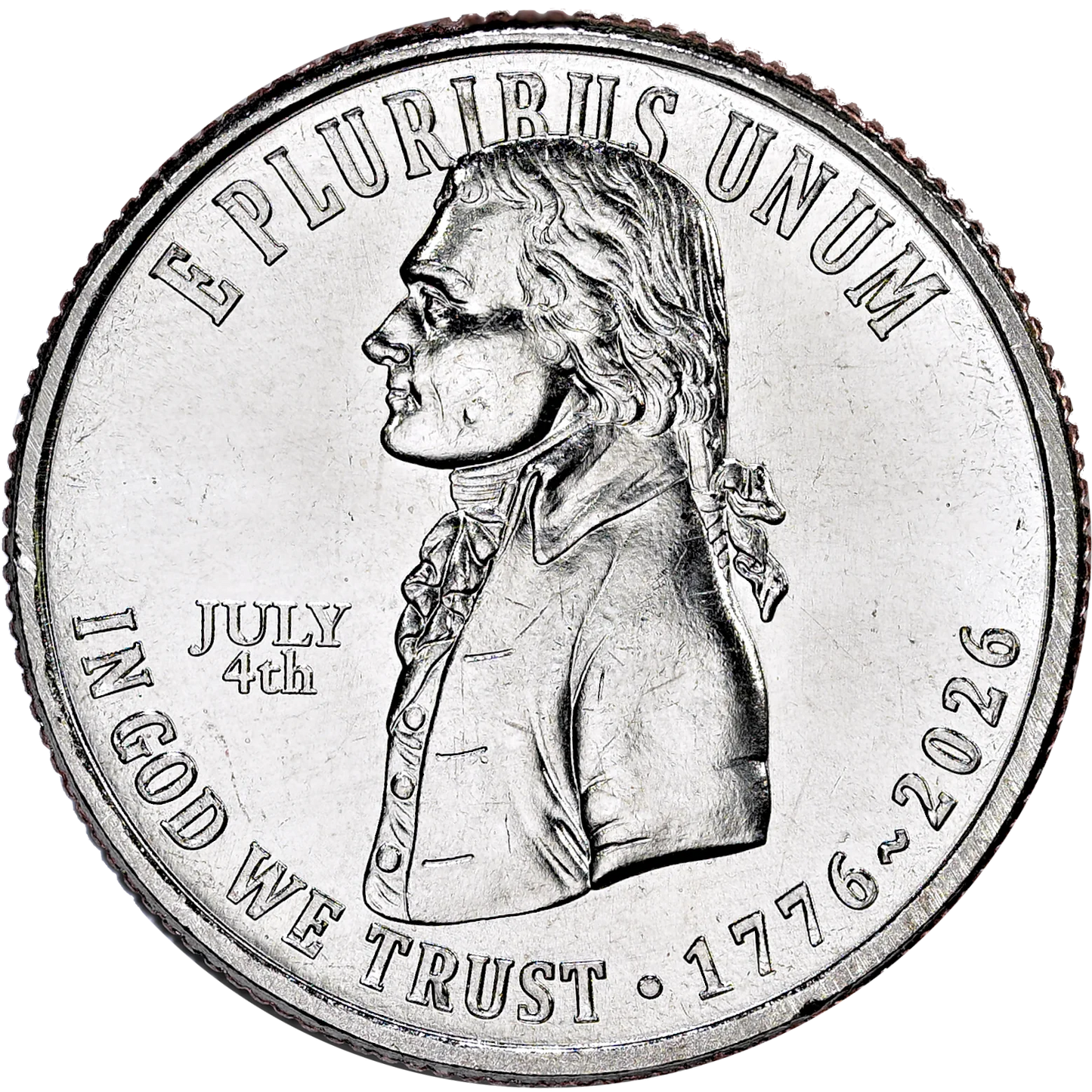 2026 "July 4th" Privy Declaration of Independence Quarter
