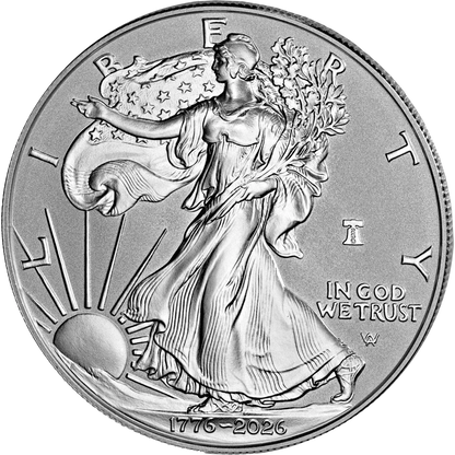 2026 US Silver Eagle Dual Date 1 Oz Enhanced Uncirculated w/ OGP