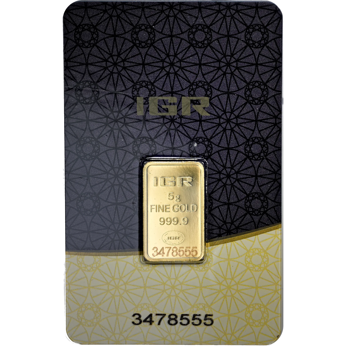 5g Istanbul Gold Refinery (IGR) Gold Bar in Assay