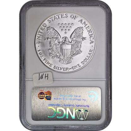 1986 Silver Eagle NGC MS 69