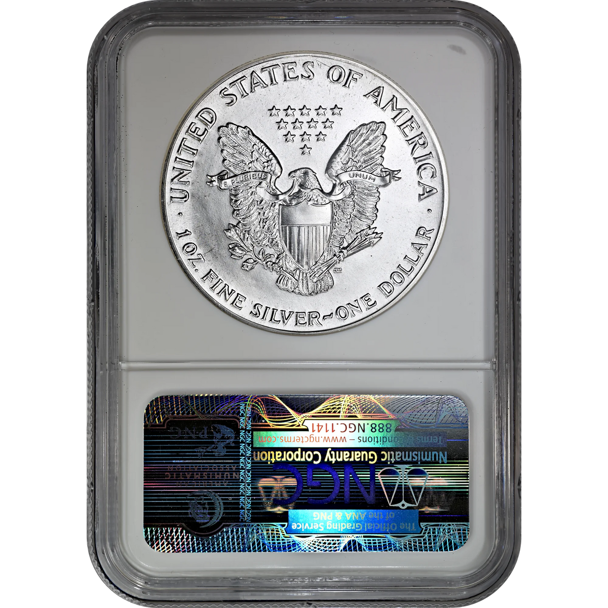 1988 Silver Eagle NGC MS 69