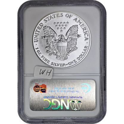1991 Silver Eagle NGC MS 69