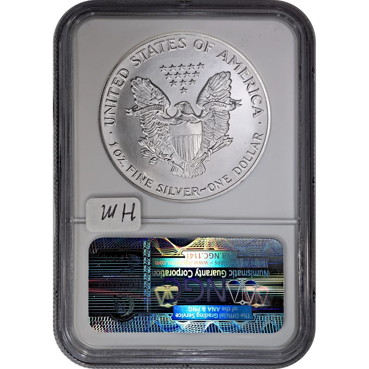 1992 Silver Eagle NGC MS 69