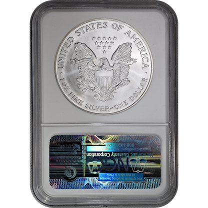 1995 Silver Eagle NGC MS 69