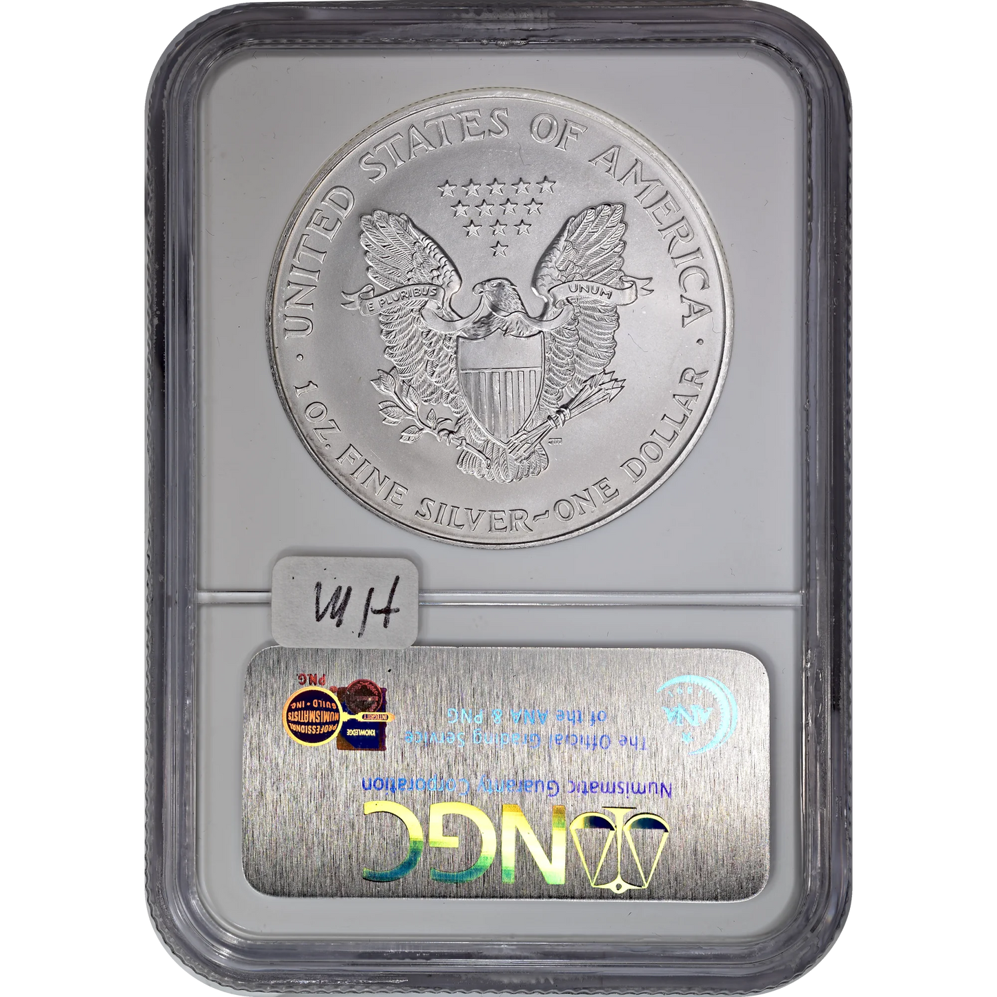 1996 Silver Eagle NGC MS 69