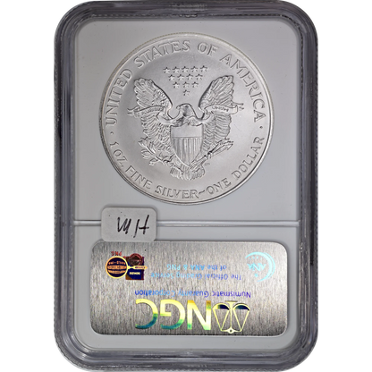 1996 Silver Eagle NGC MS 69