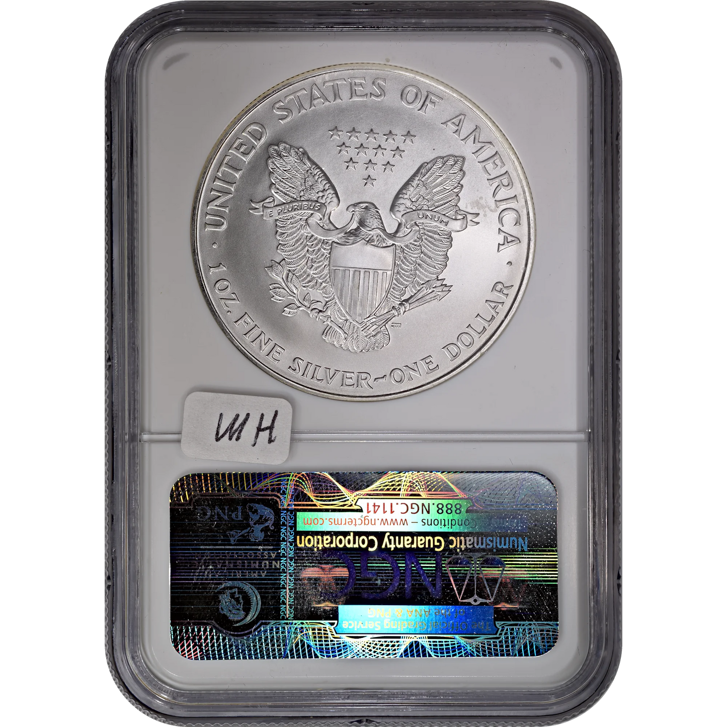 1997 Silver Eagle NGC MS 69