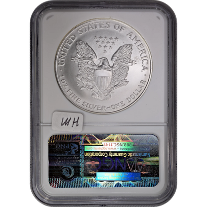 1997 Silver Eagle NGC MS 69