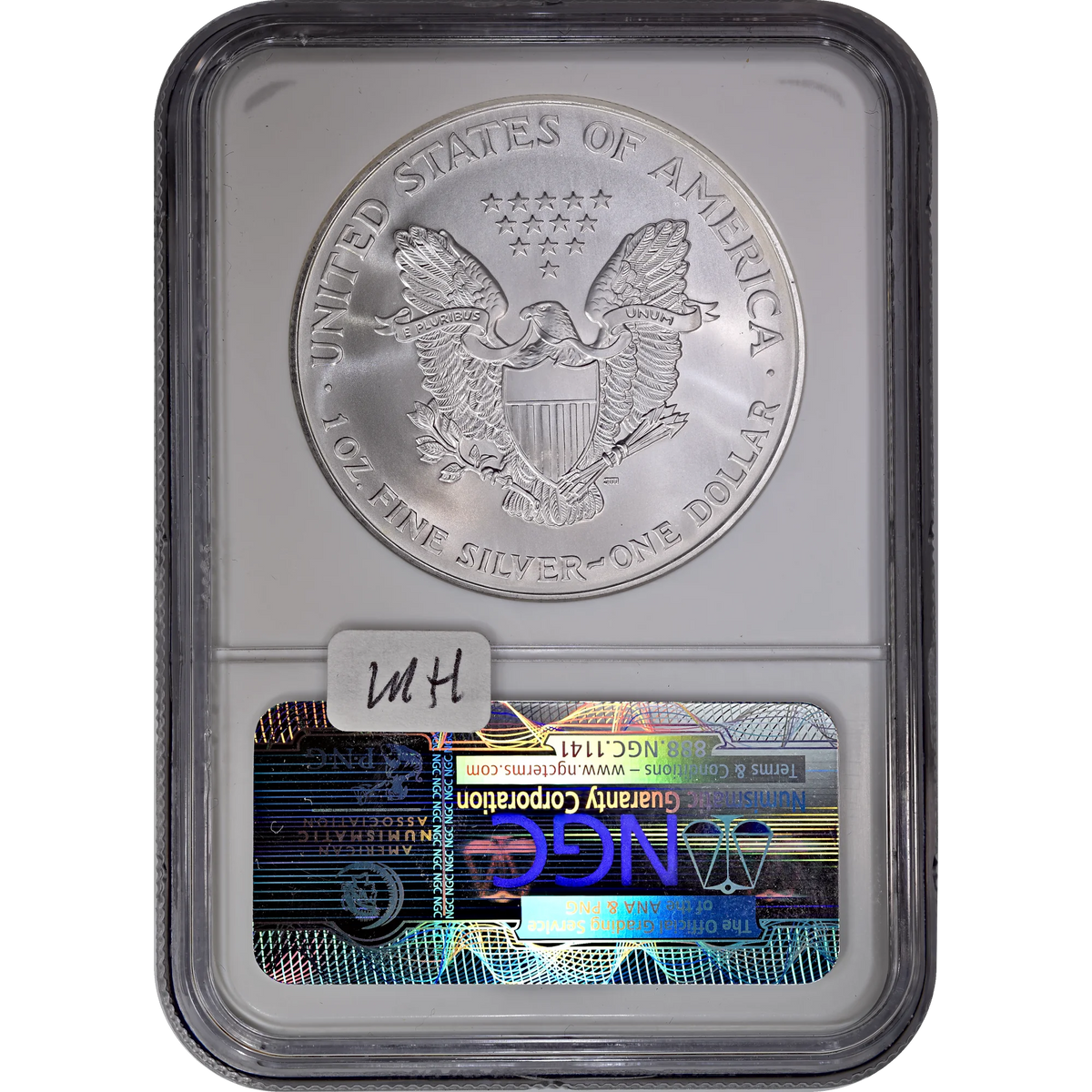 1998 Silver Eagle NGC MS 69