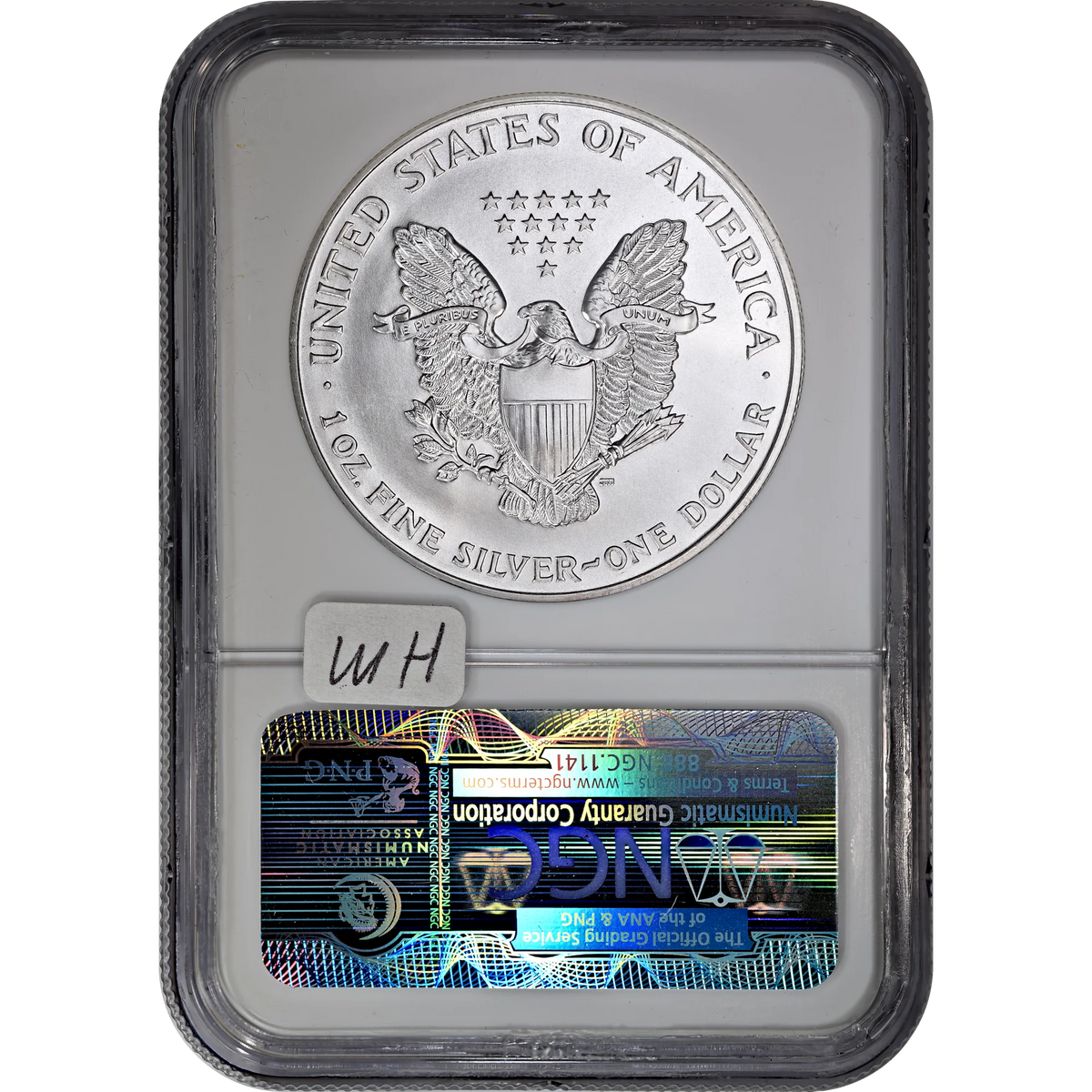 1999 Silver Eagle NGC MS 69
