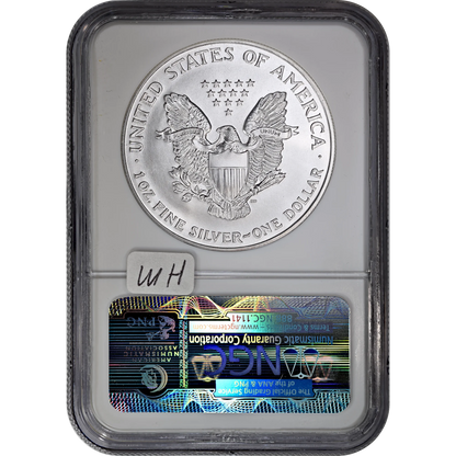 1999 Silver Eagle NGC MS 69