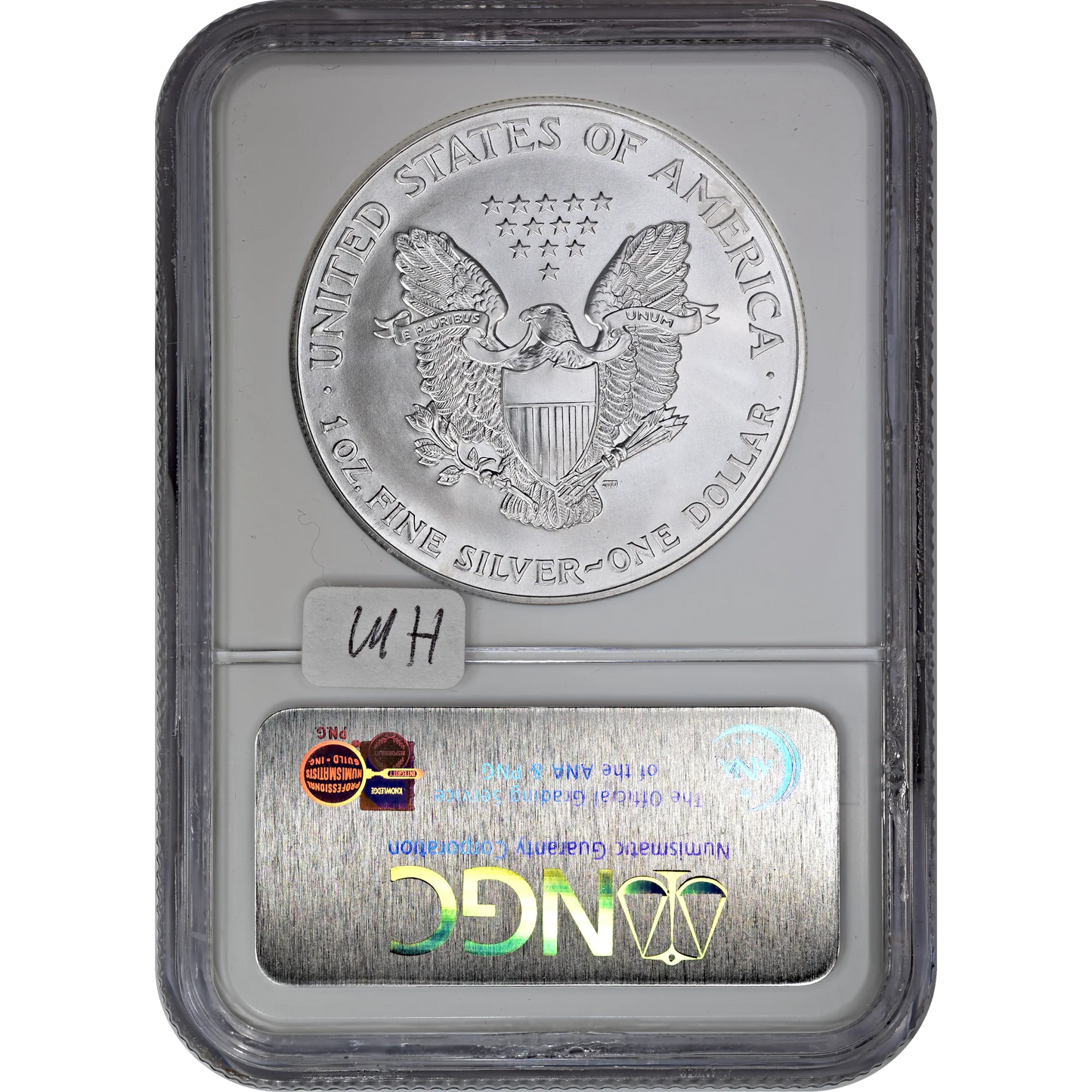 2000 Silver Eagle NGC MS 69