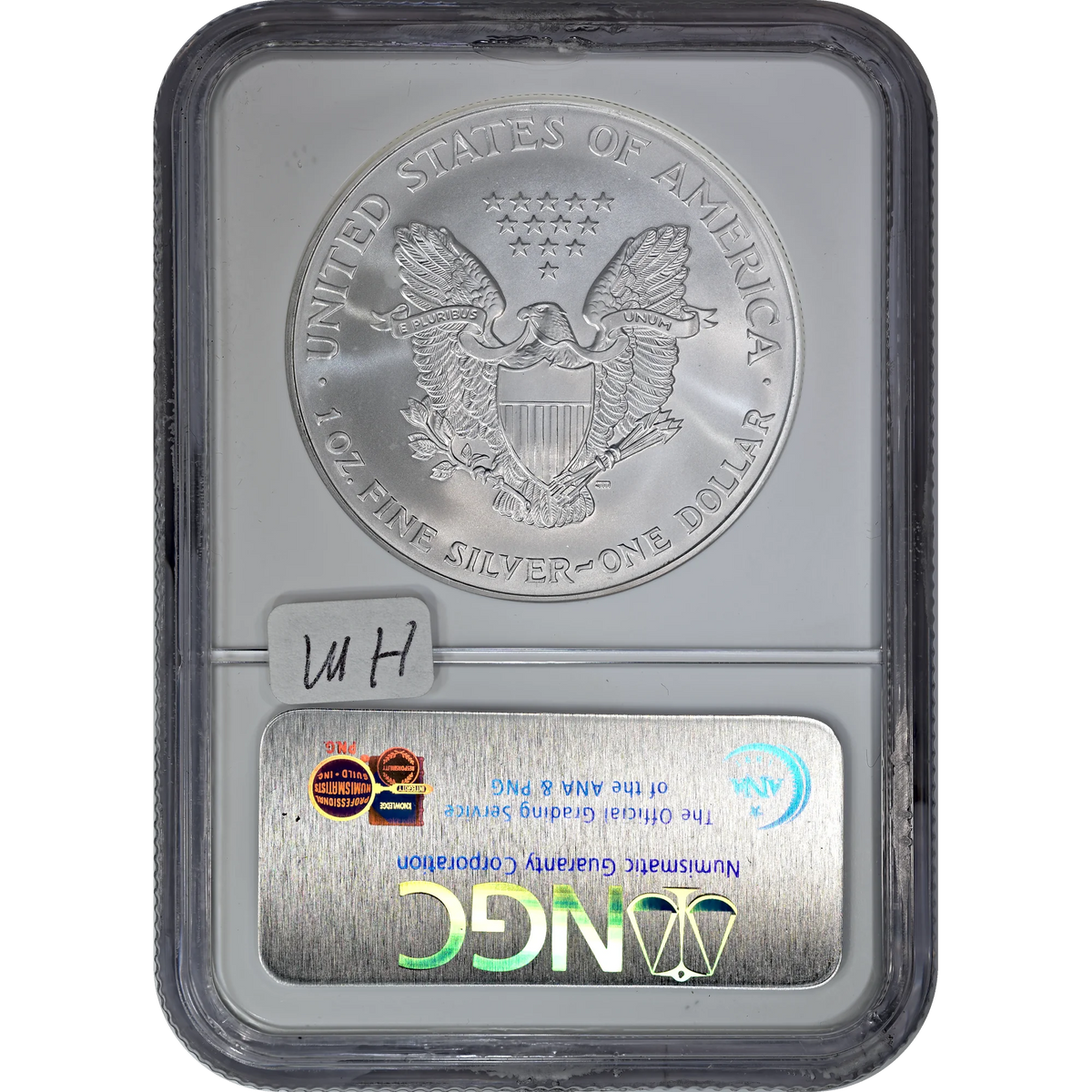 2001 Silver Eagle NGC MS 69