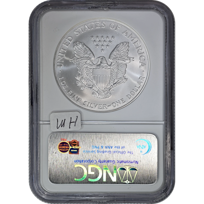 2001 Silver Eagle NGC MS 69