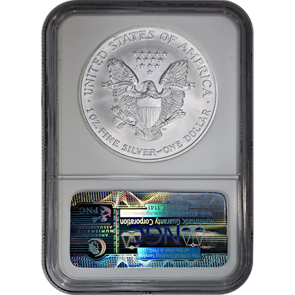 2002 Silver Eagle NGC MS 69