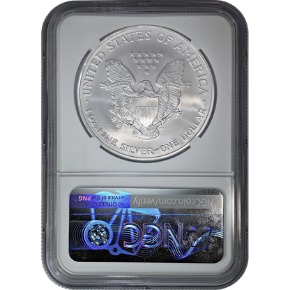 2007 Silver Eagle NGC MS 69