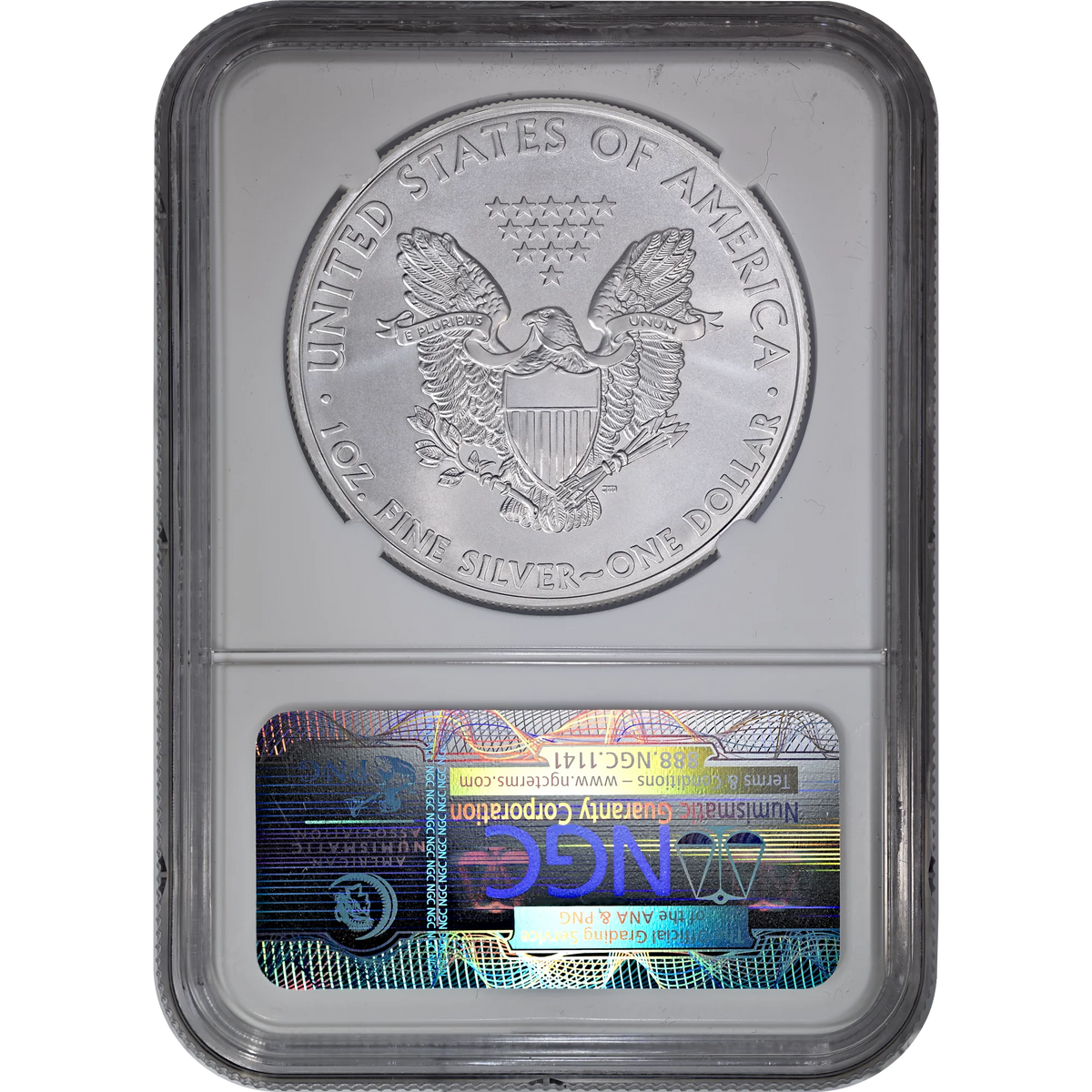 2009 Silver Eagle NGC MS 69