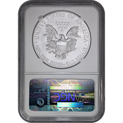 2012 Silver Eagle NGC MS 69