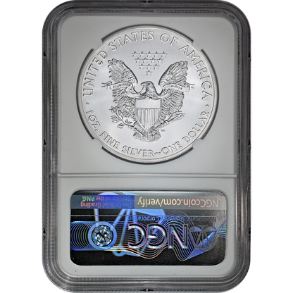 2015 Silver Eagle NGC MS 69