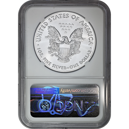 2018 Silver Eagle NGC MS 69