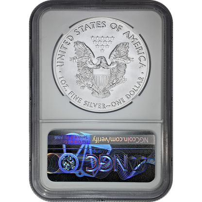 2021 Silver Eagle T-1 NGC MS 69