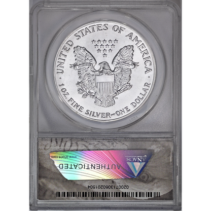 1991 ANACS MS 69 Silver Eagle