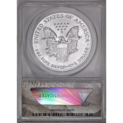 1992 ANACS MS 69 Silver Eagle