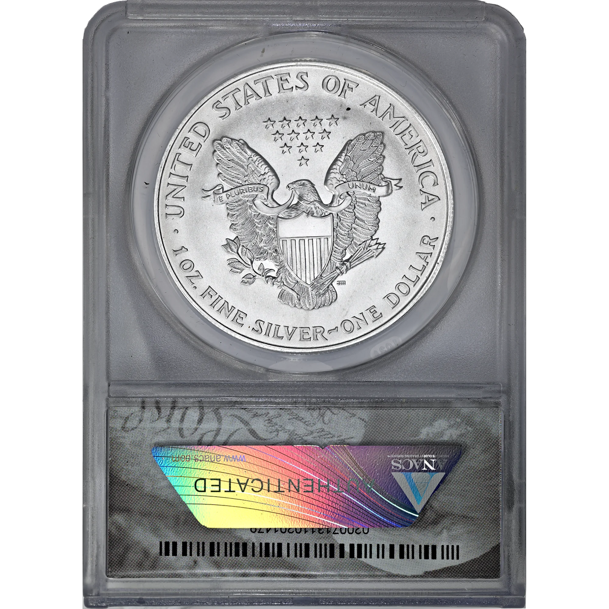 1996 ANACS MS 69 Silver Eagle