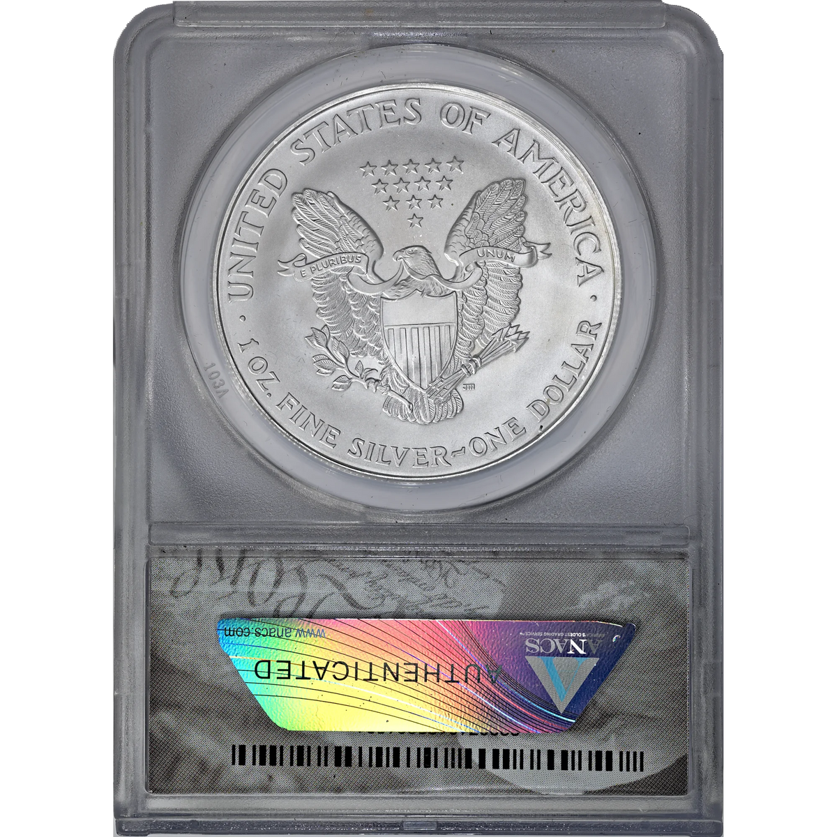 1997 ANACS MS 69 Silver Eagle
