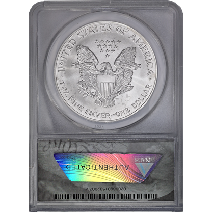 2000 ANACS MS 69 Silver Eagle