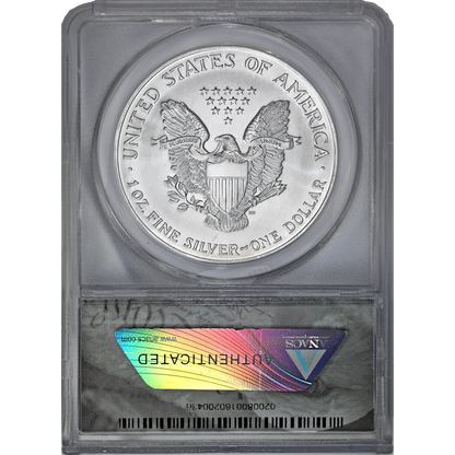 2001 ANACS MS69 Silver Eagle