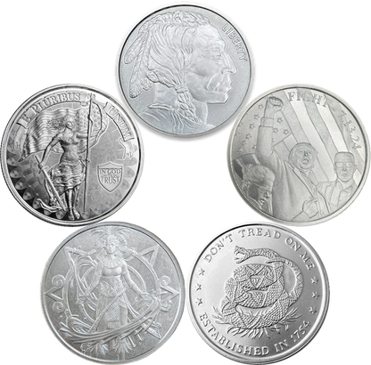 1 oz Silver Round - Secondaries, Our Choice