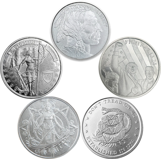 1 oz Silver Round - Secondaries, Our Choice