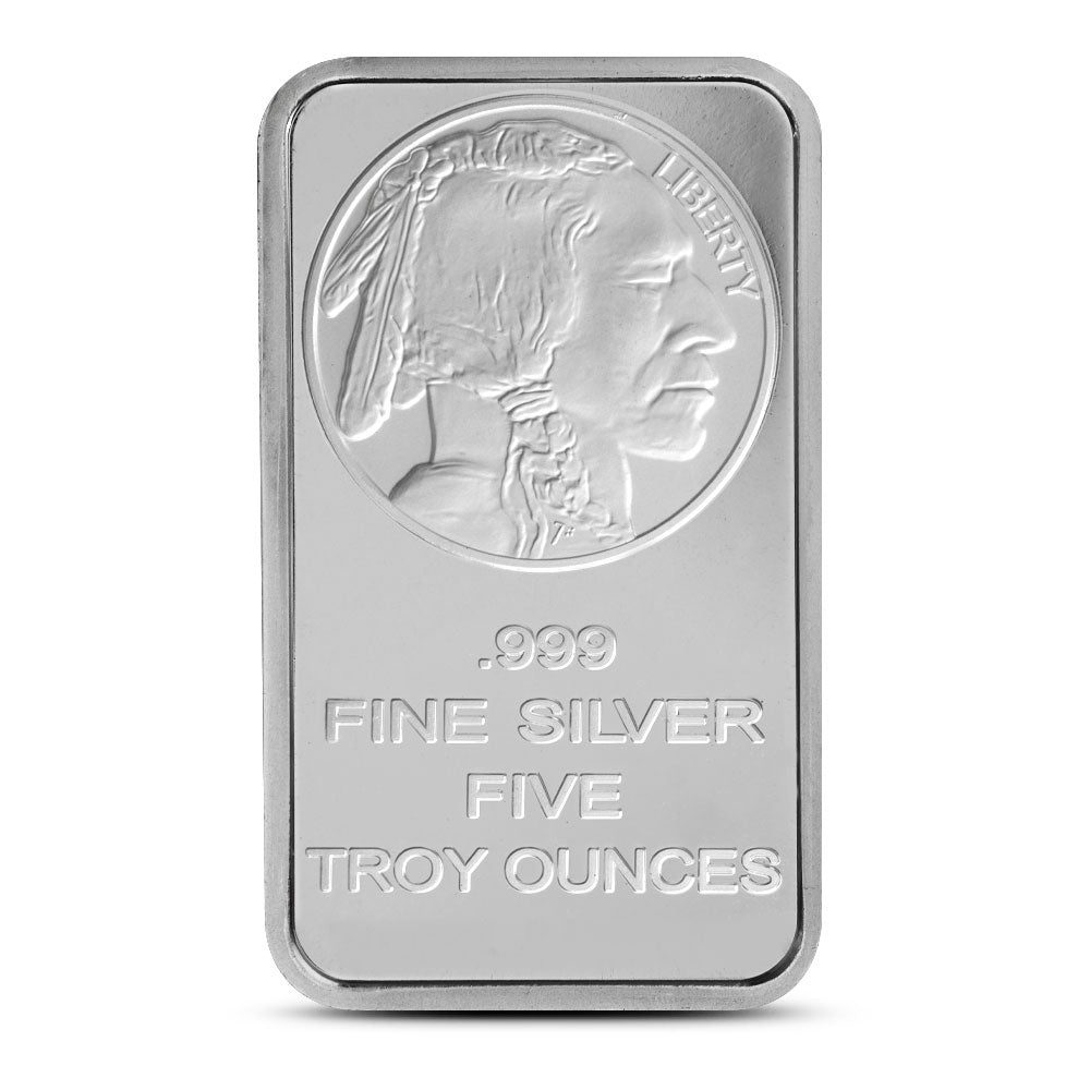 5 oz Silver Bars - Our Choice of Design