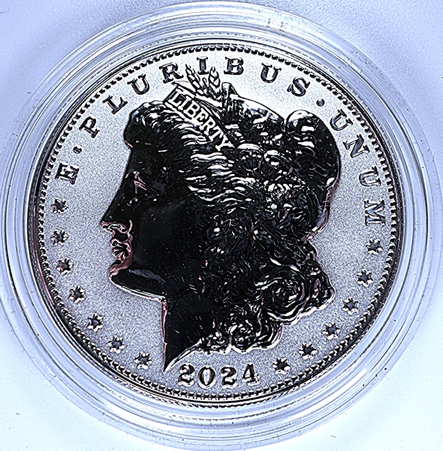 2024-S Morgan & Peace Silver Dollar Reverse Proof Set (Box & COA)