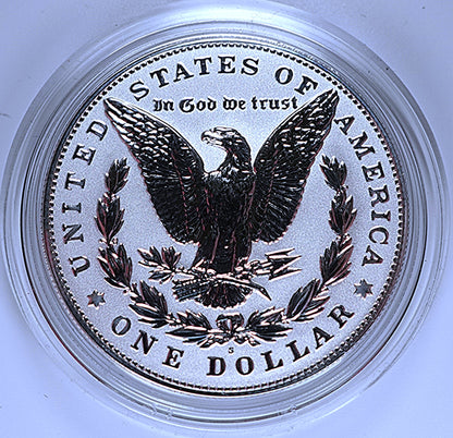 2024-S Morgan & Peace Silver Dollar Reverse Proof Set (Box & COA)